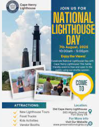 National Lighthouse Day at Cape Henry Lighthouse